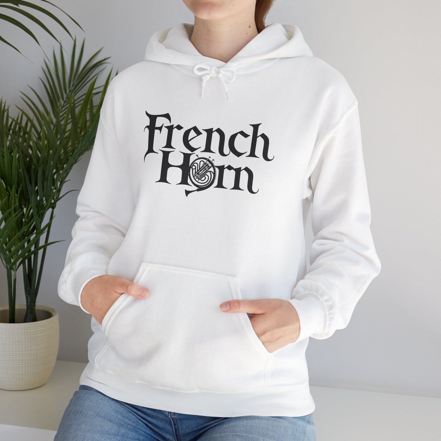 Hooded "French Horn" Sweatshirt