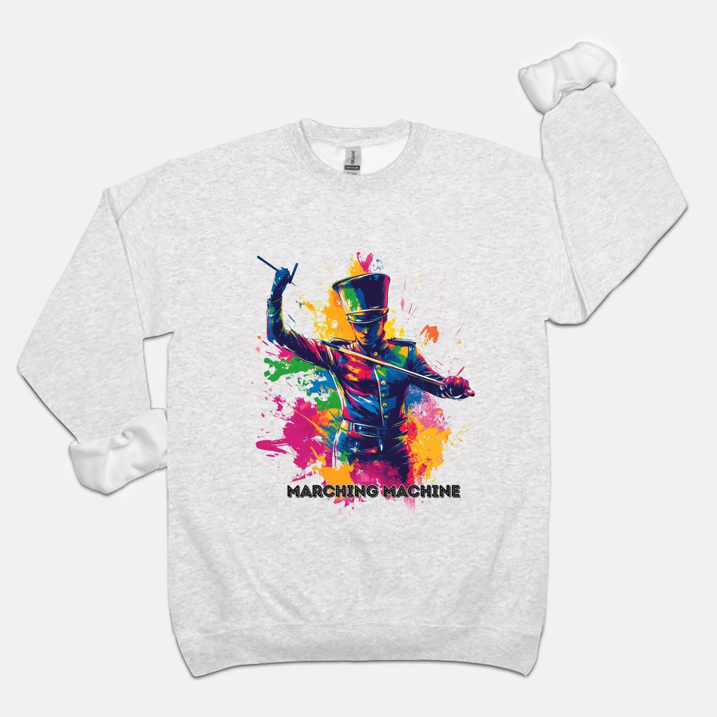 "Marching Machine" Unisex Crew Neck Sweatshirt