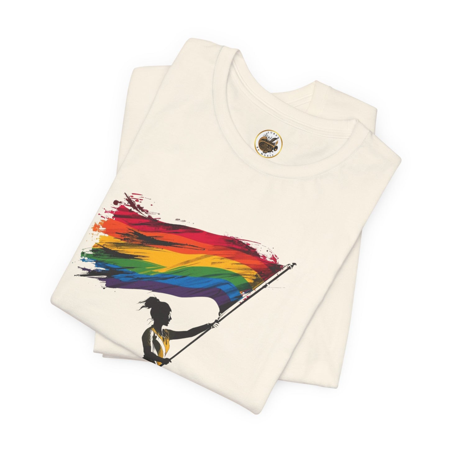 Guard Pride Tee - Color Guard Rainbow Flag Shirt