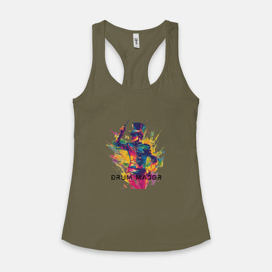 Women's "Drum Major" Racer Back Tank