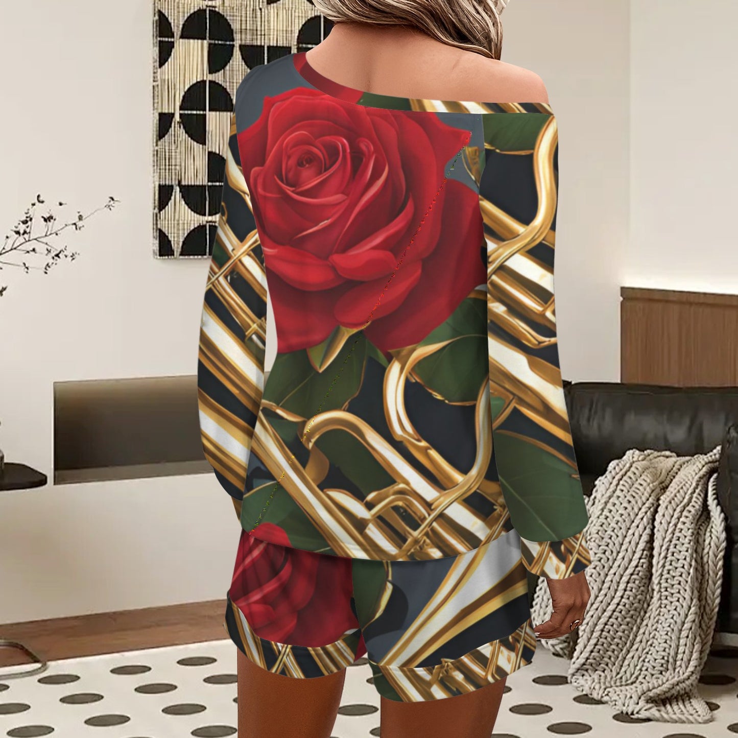 roses and trumpet