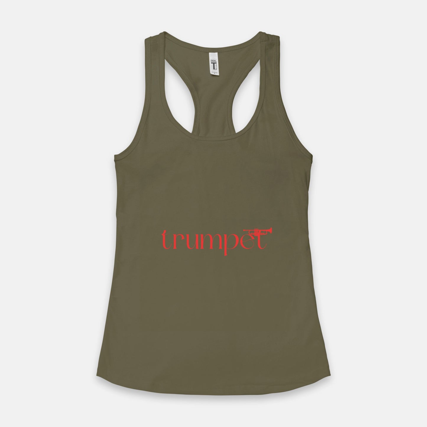 Women's "Trumpet" Racer Back Tank