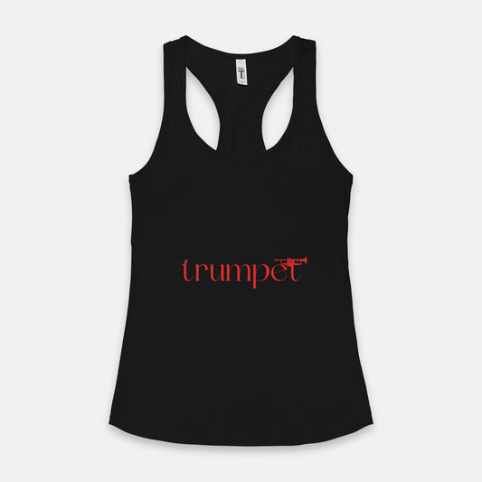 Women's "Trumpet" Racer Back Tank