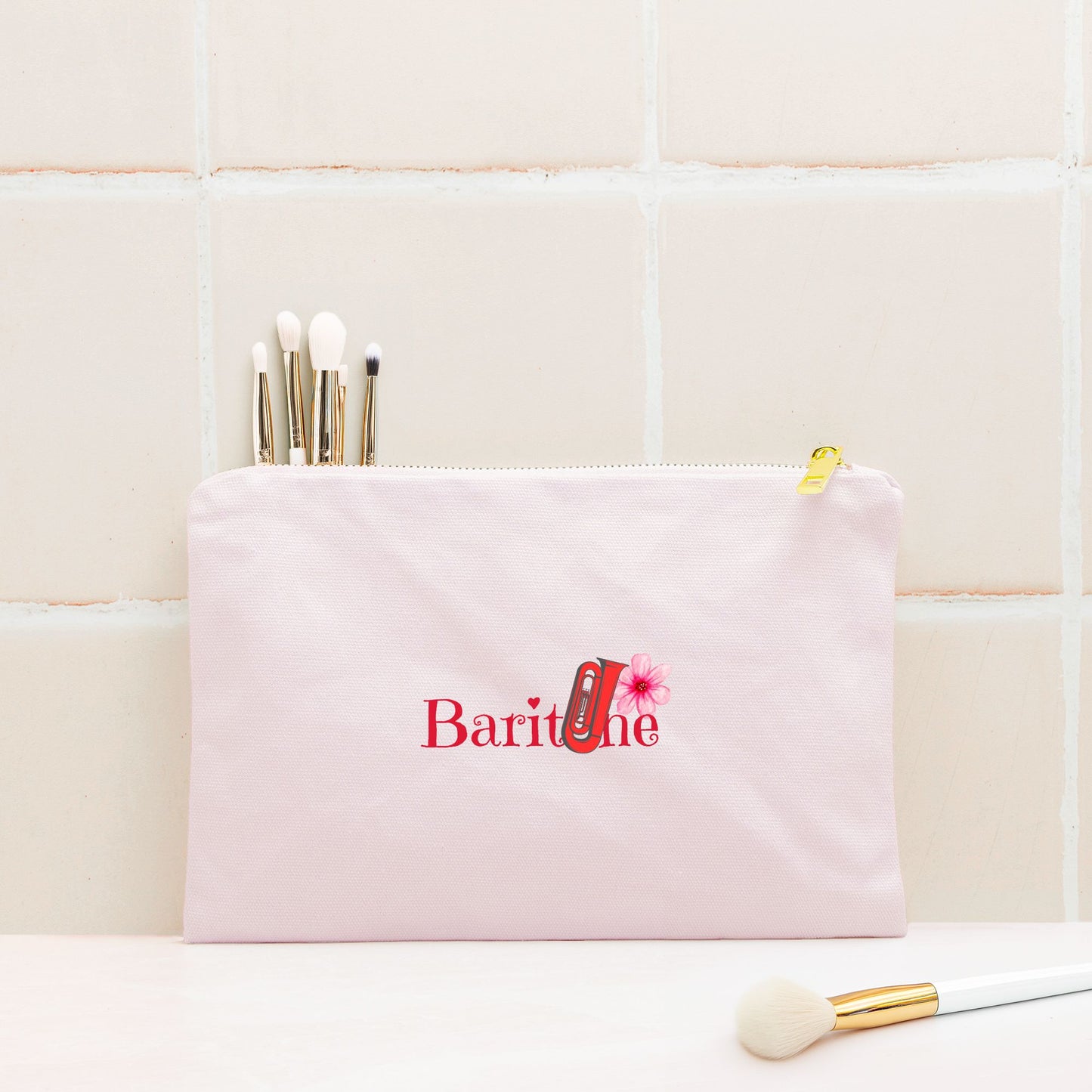 Women's "Baritone" Cosmetic Bag