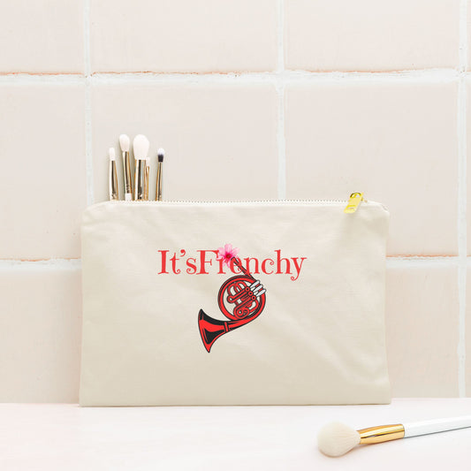Women's "French Horn" Cosmetic Bag