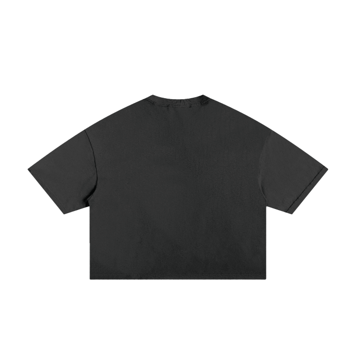 Unisex "Baritone" Classic Frayed Boxy Tee